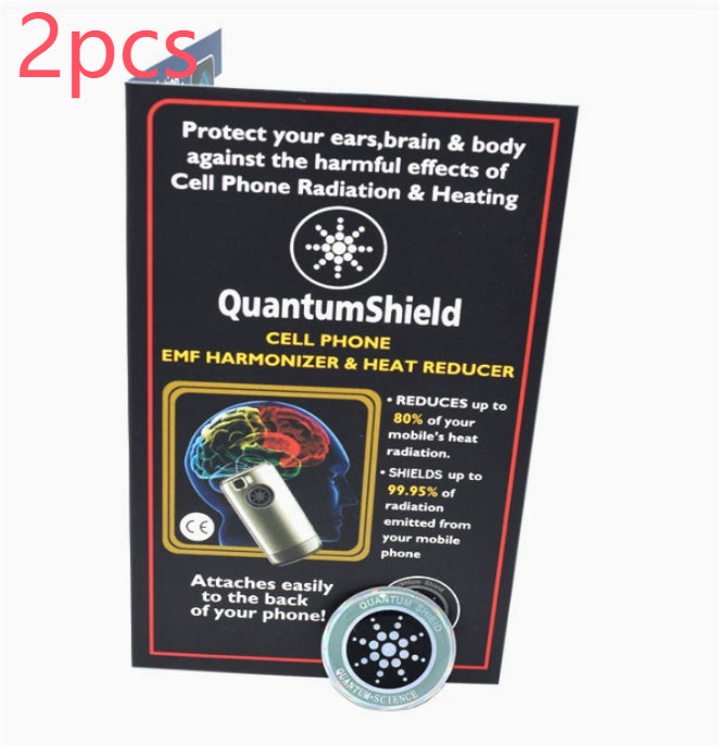 Cell phone radiation protection stickers