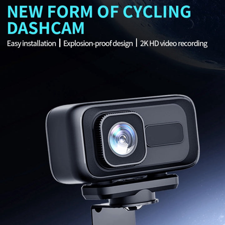 2K Motorcycle Dash Cam Outdoor Riding Waterproof Sports Camera For Electric Bicycles