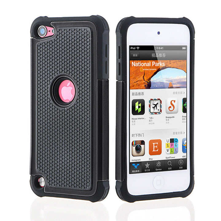 Football pattern shockproof sleeve soft plastic three-in-one mobile phone case European and American wind shatter-resistant mobile phone shell
