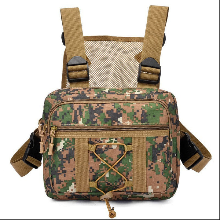 Outdoor Tactical Chest Pack Camouflage For Sports And Training Close-fitting