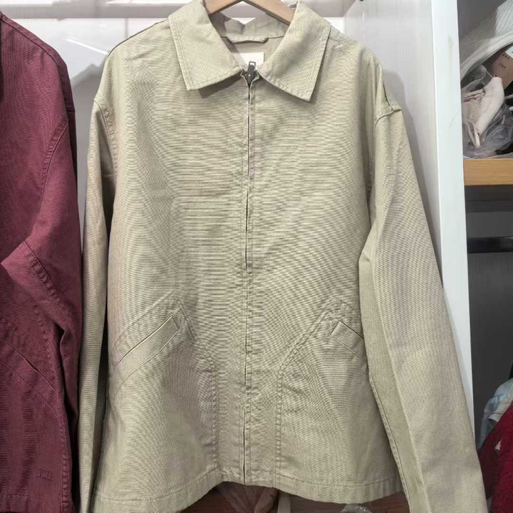 Mens Casual Zip-up Jacket