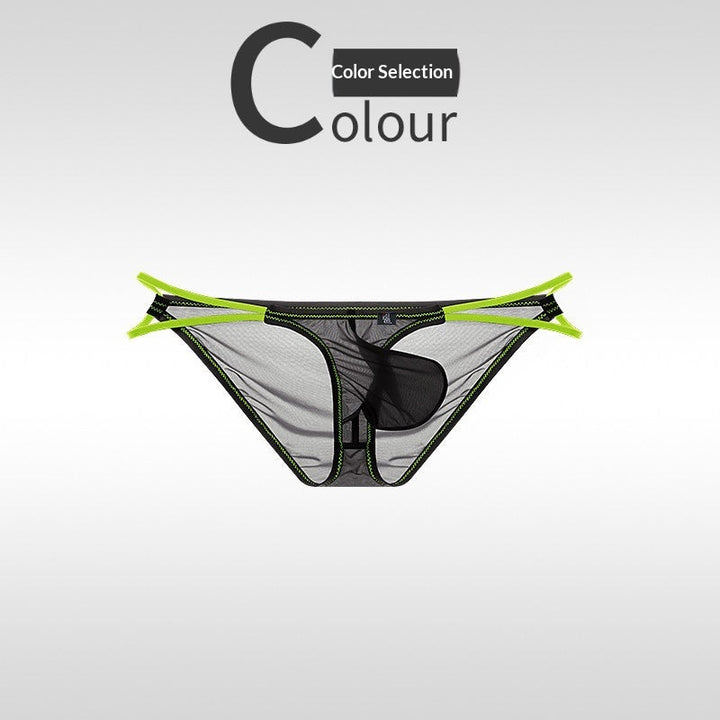 Ultra-thin Ice-silk Mens Briefs With A Slimming Waistband