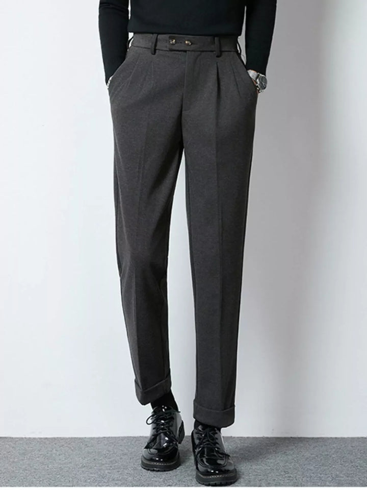 Men's Pleated Dress Pants