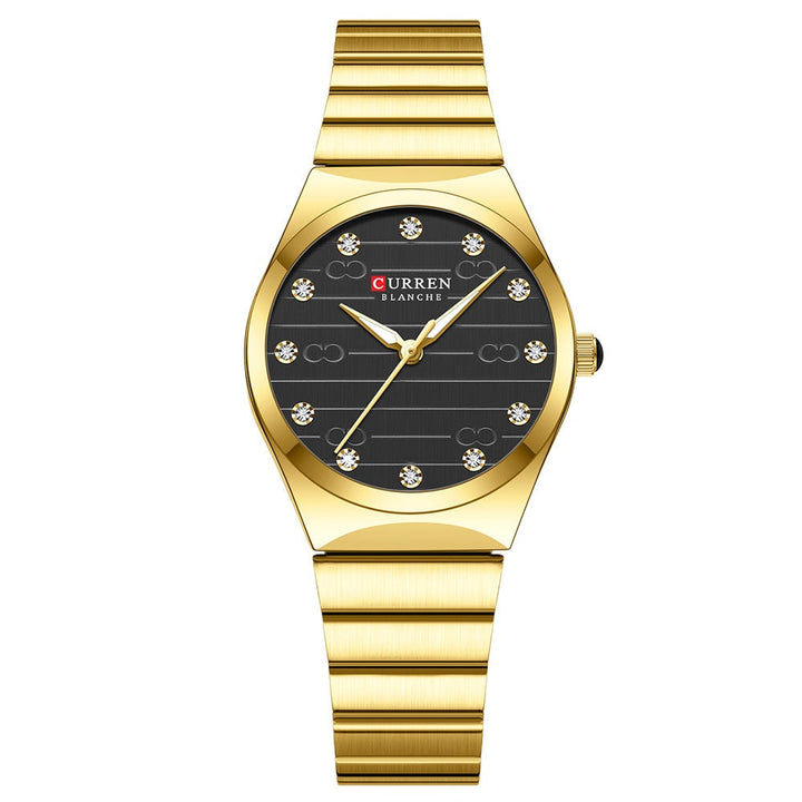 Womens Small Dial Mesh Strap Waterproof Watch
