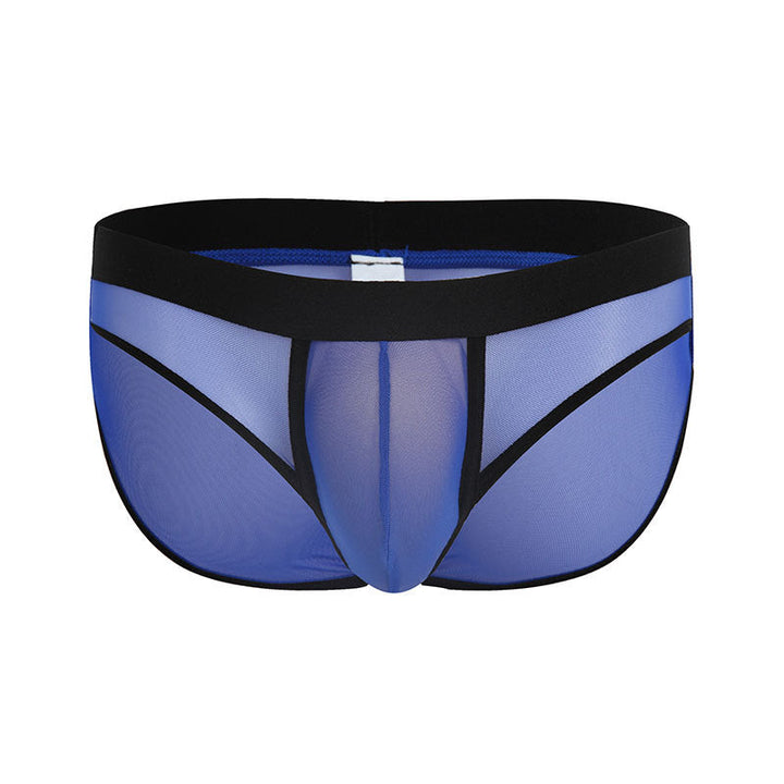 Low Waist Breathable Mesh Sexy Briefs Nylon Men