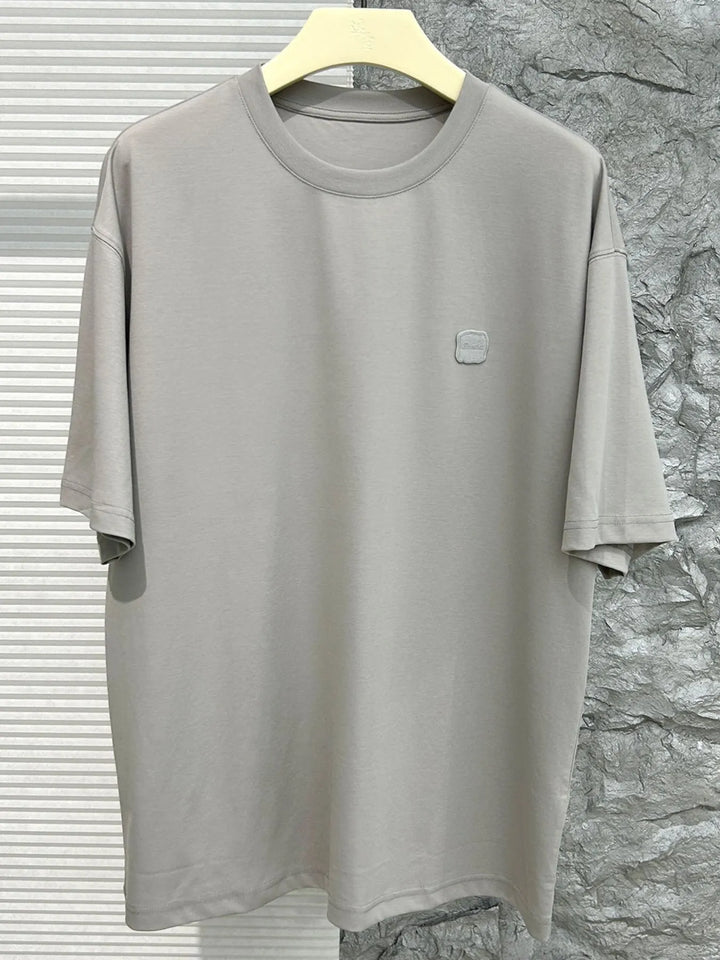 Men's Plus Size Round Neck Short Sleeve T-Shirt