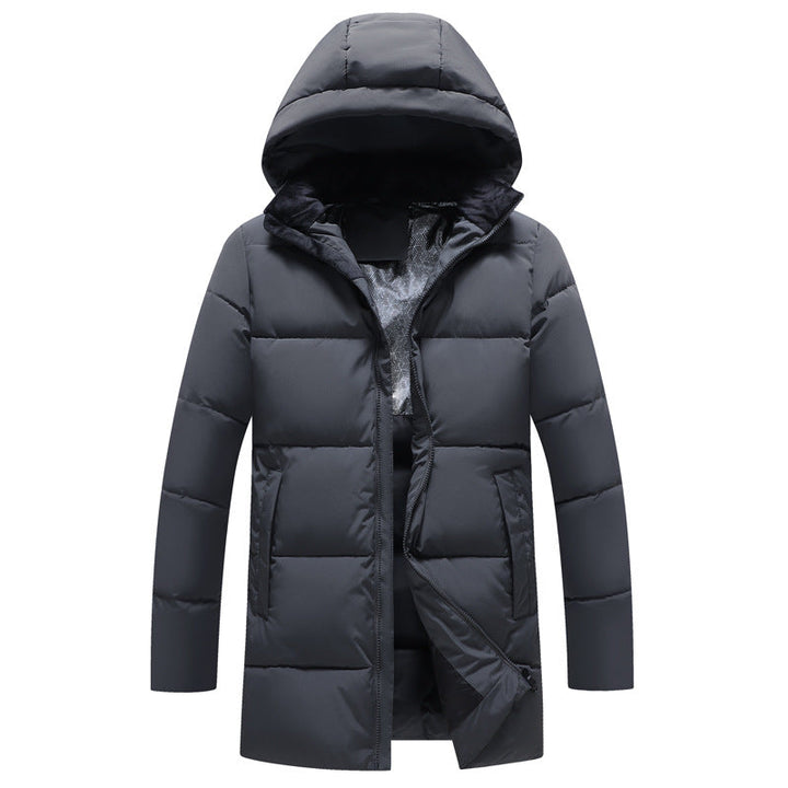New Mens Graphene Cotton Jacket With A Detachable Hoodextra-thick And On-trend