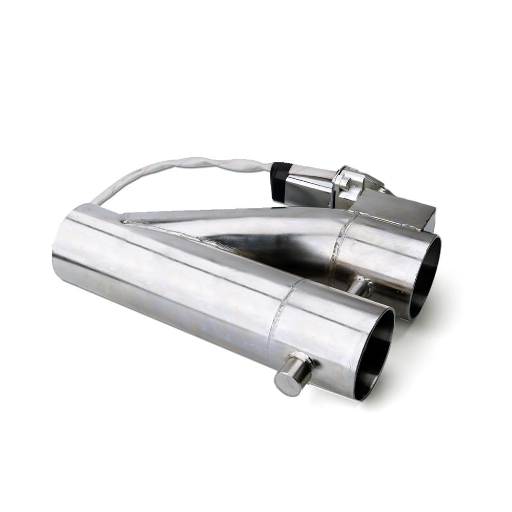 Double-opening Integration Of Automobile Modified Exhaust Pipe