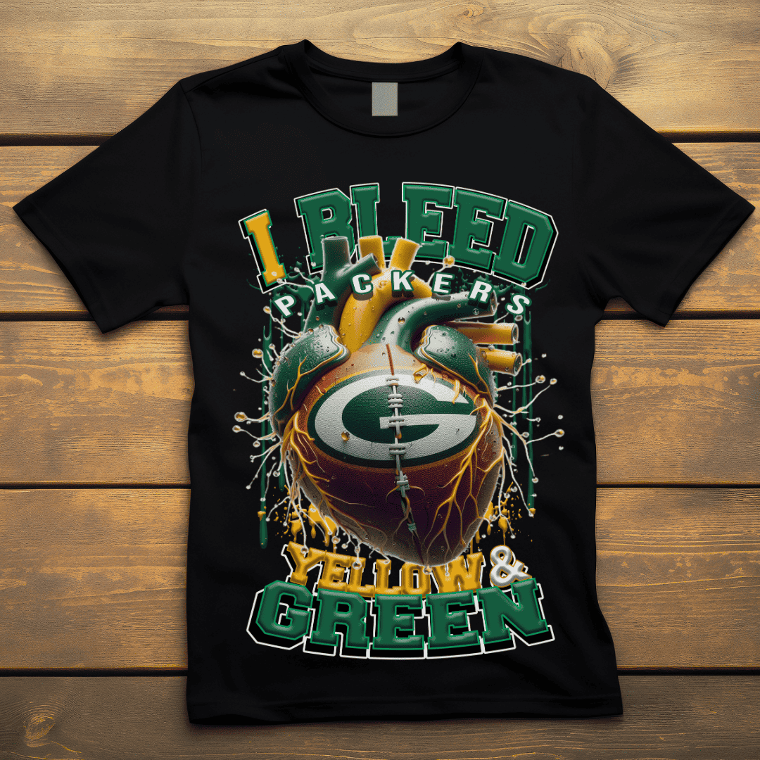 I Bleed Packers Unisex Tee