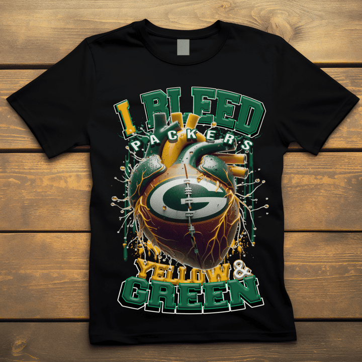 I Bleed Packers Unisex Tee