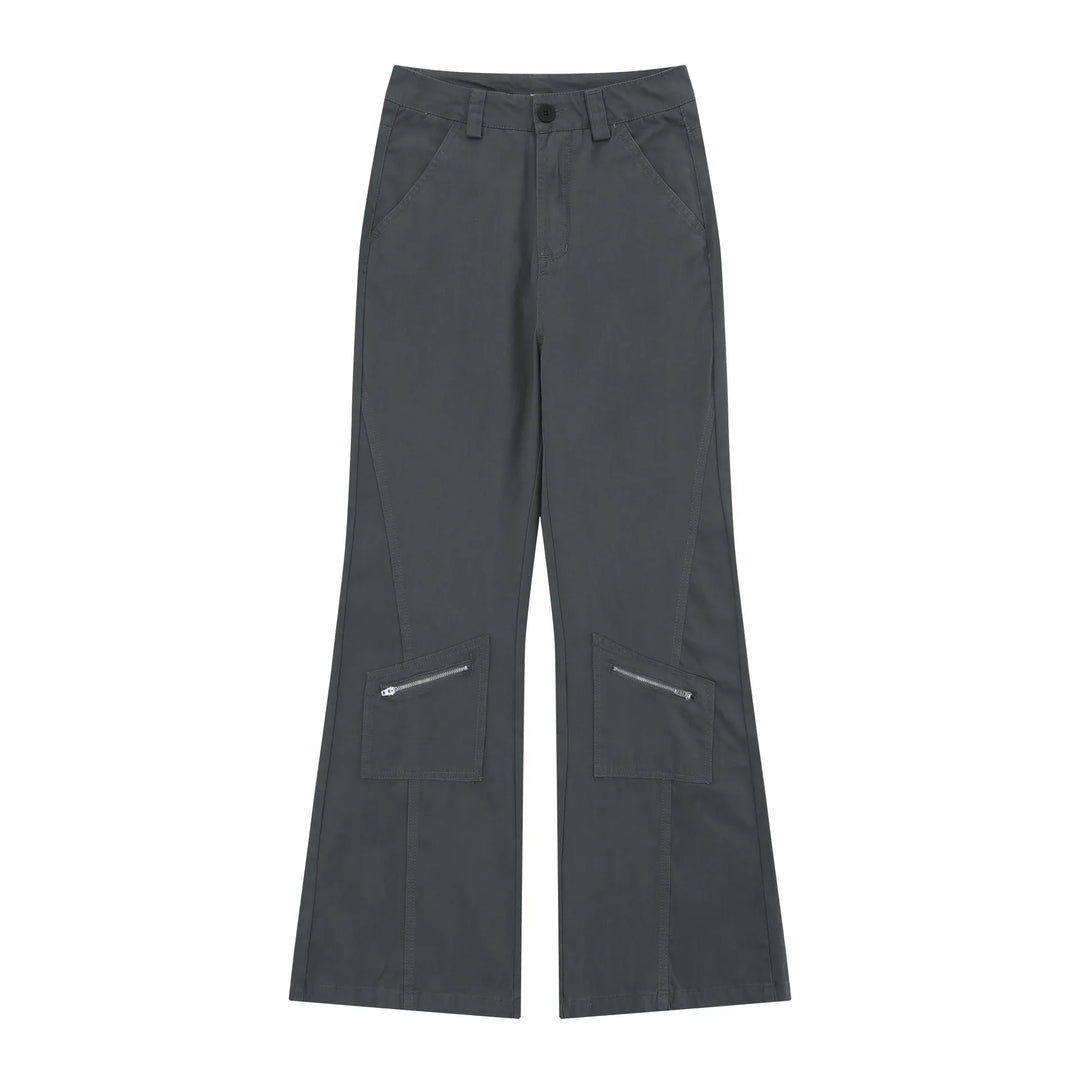 Men's Flare Jeans with Pockets