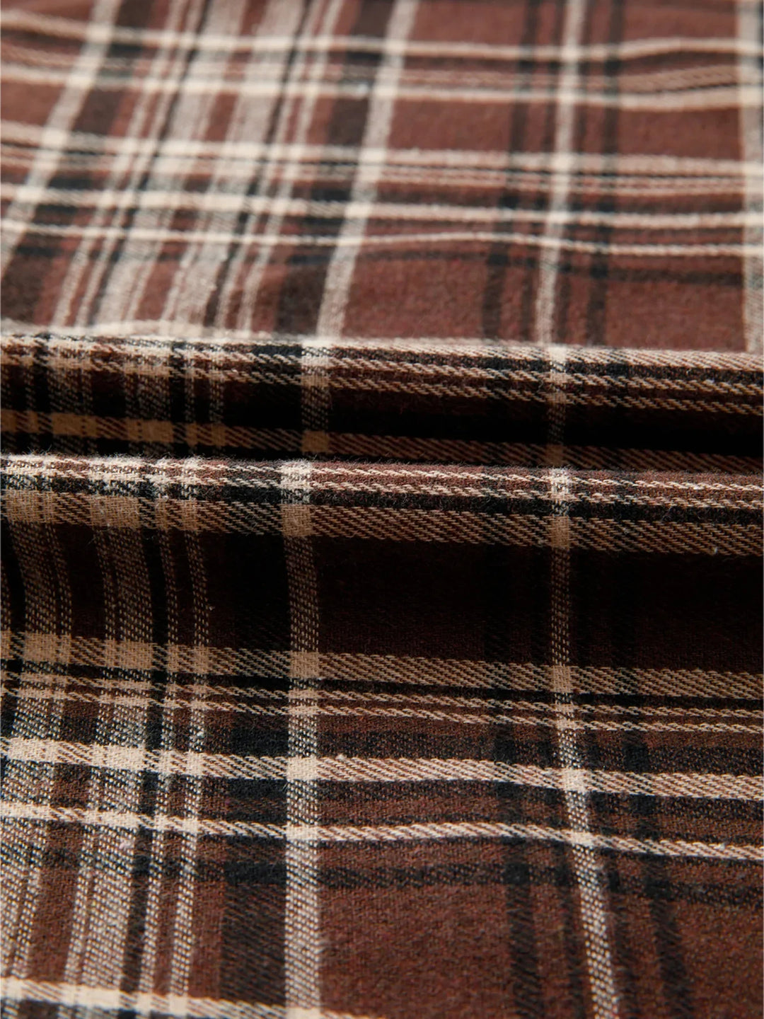 Plaid Patchwork Long Sleeve Hooded Top