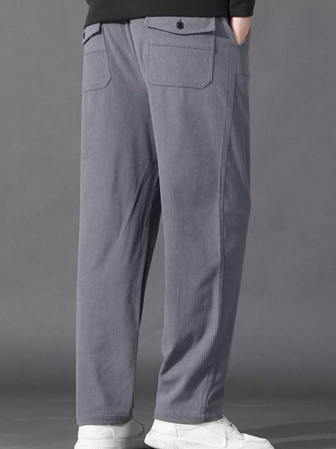 Men's Plus Size Drawstring Loose Fit Pants