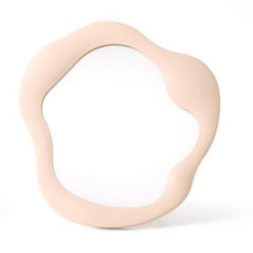 Simple Special-shaped Living Room Cosmetic Mirror Desktop Plastic