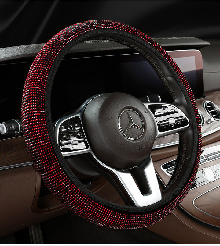 Steering Wheel Cover Diamond-studded Summer Without Inner Ring Full