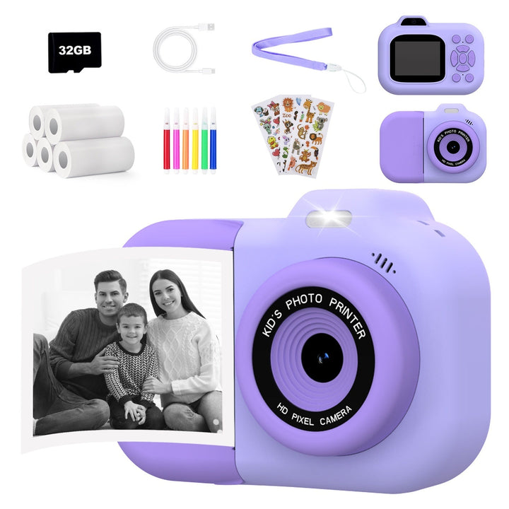 Children's Camera Recording Photography Video Playback Game Photo Sticker