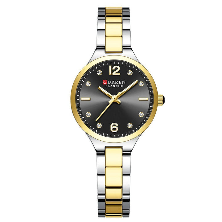 Simple Small Dial Waterproof Quartz Womens Watch