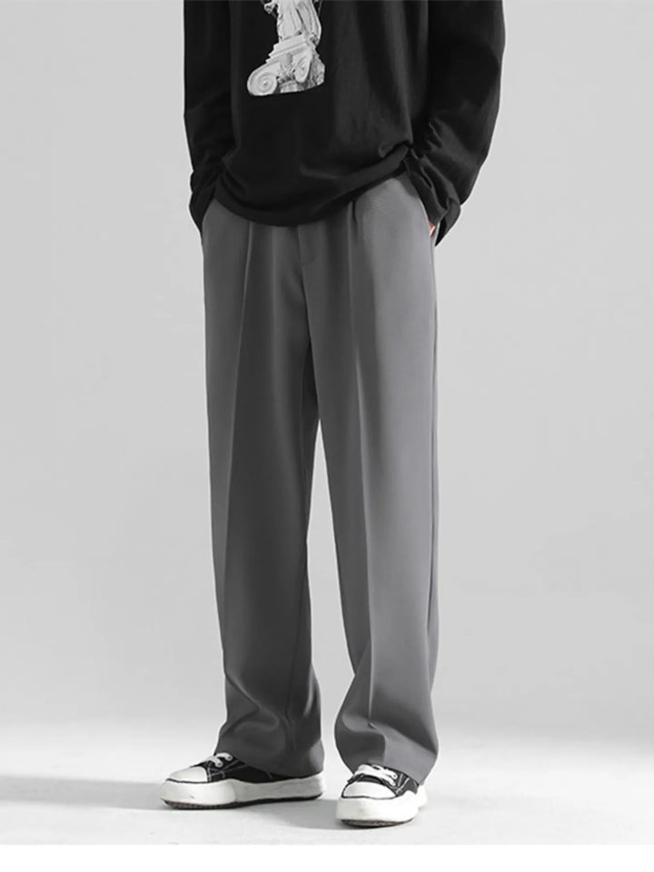 Men's Full Size Loose Fit Casual Pants Plus Size