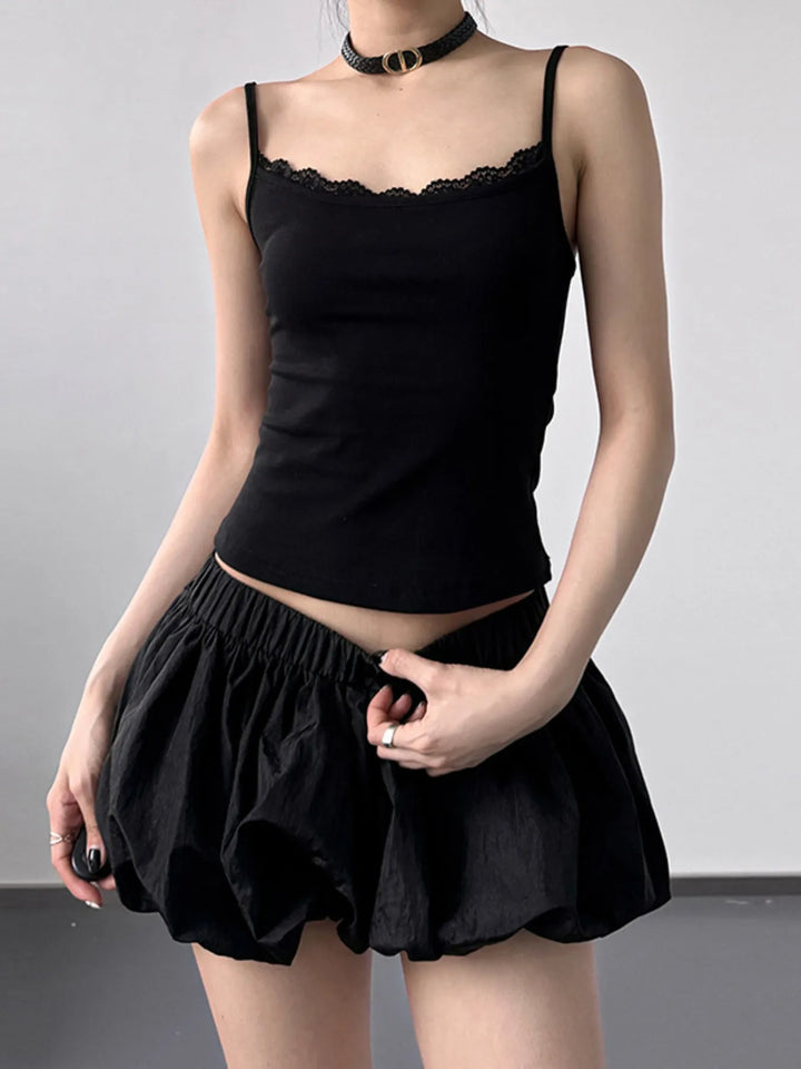 Lace Trim Cami Top