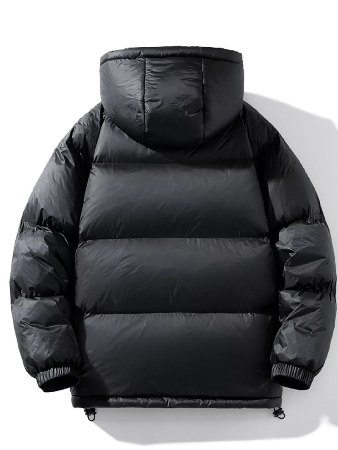 Men's Full Size Warm Padded Hooded Puffer Jacket Plus Size