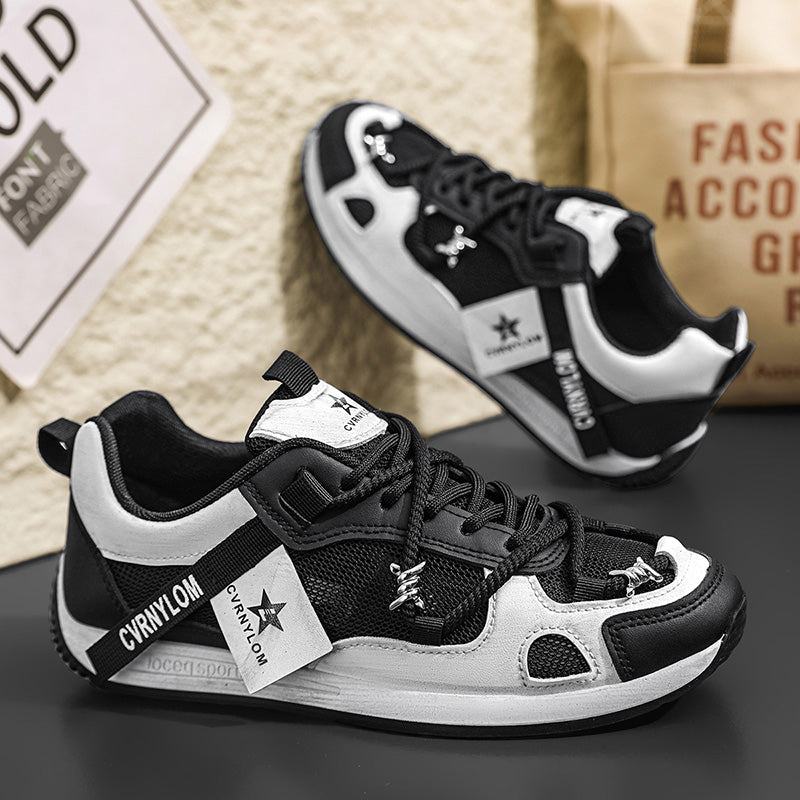 Men's Shoes, 2026 Summer New Arrival, Breathable Mesh Trendy Versatile Casual Sneakers, Youth Running Athletic Agam Dad Shoes
