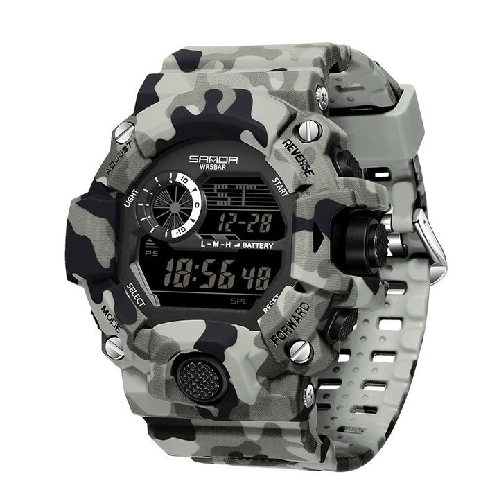 Multi-functional Camouflage Series Outdoor Sports Electronic Watch