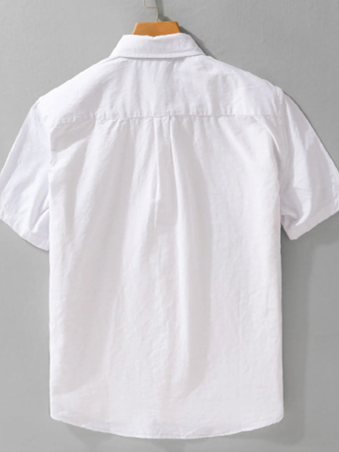 Men's Plus Size Button Up Short Sleeve Shirt