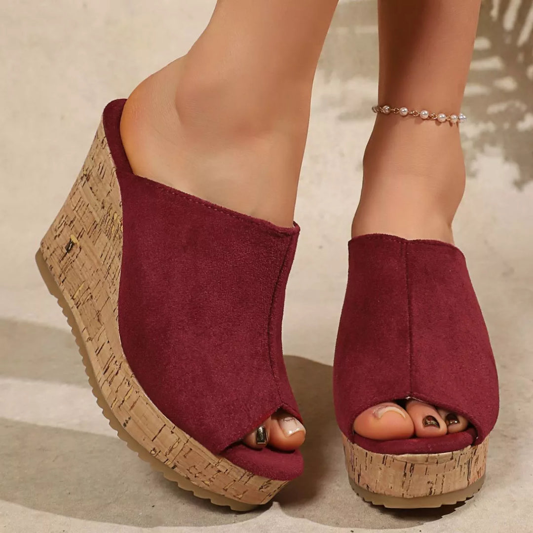 Open Toe Wedge Sandals