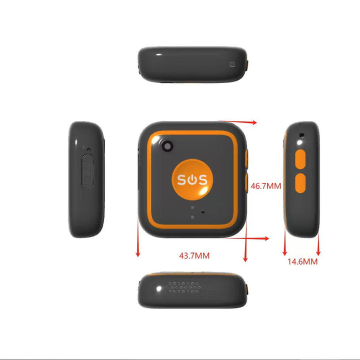 4G Anti-Lost SOS Alarm GPS Tracker Pendant