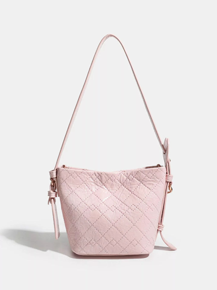 Adjustable Strap Bucket Bag