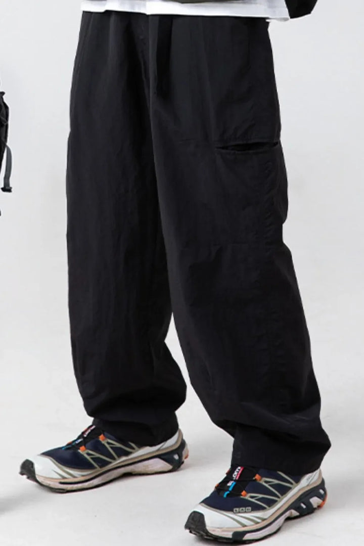 Men's Plus Size Elastic Waist Pants