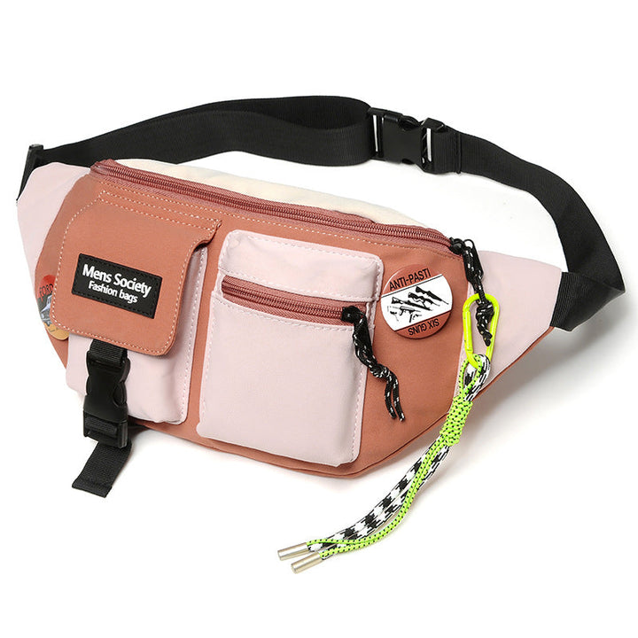Men's Casual Crossbody Sports Canvas Waist Bag