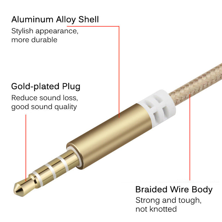 Headphone extension cable