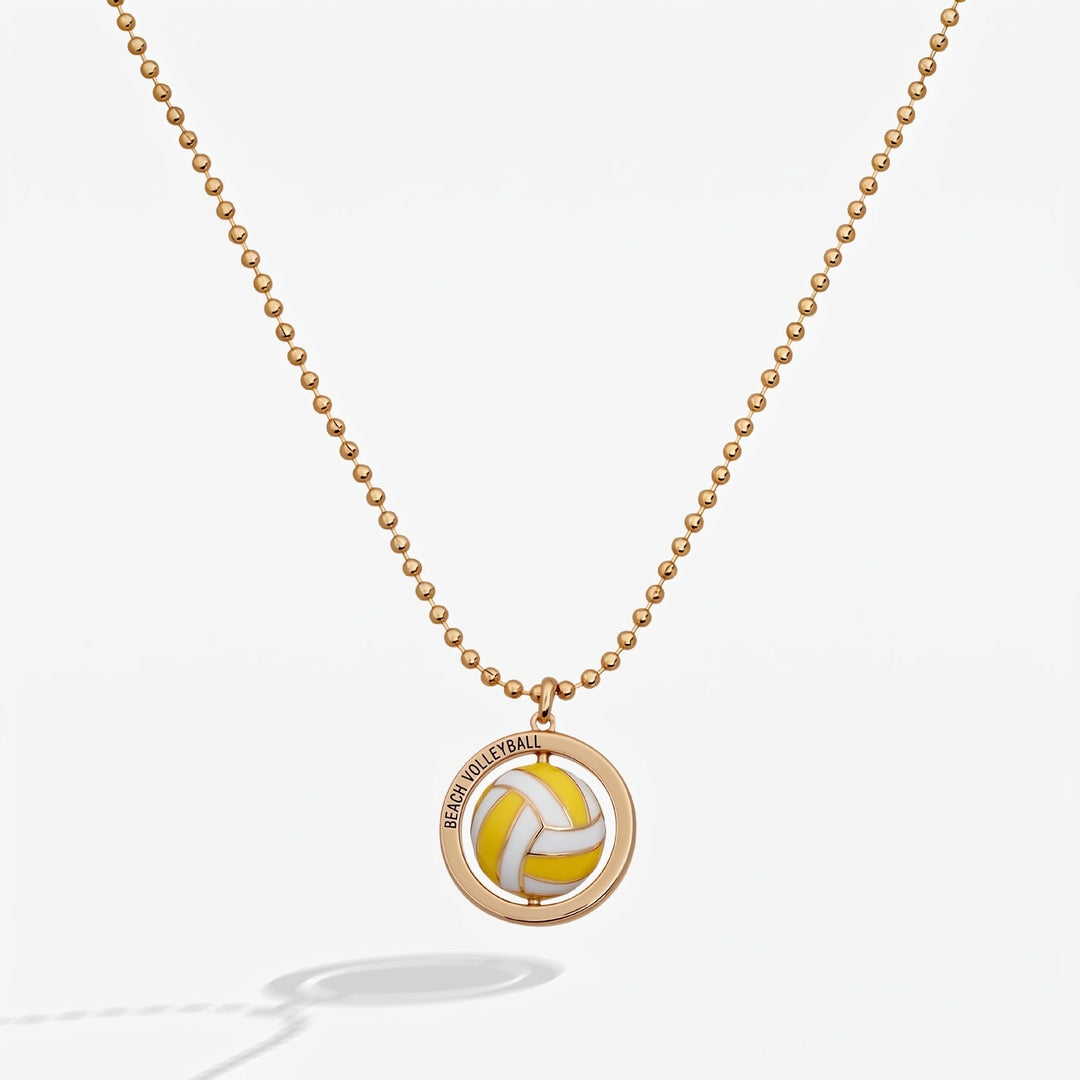 Football And Tennis Pendant Necklace For Women