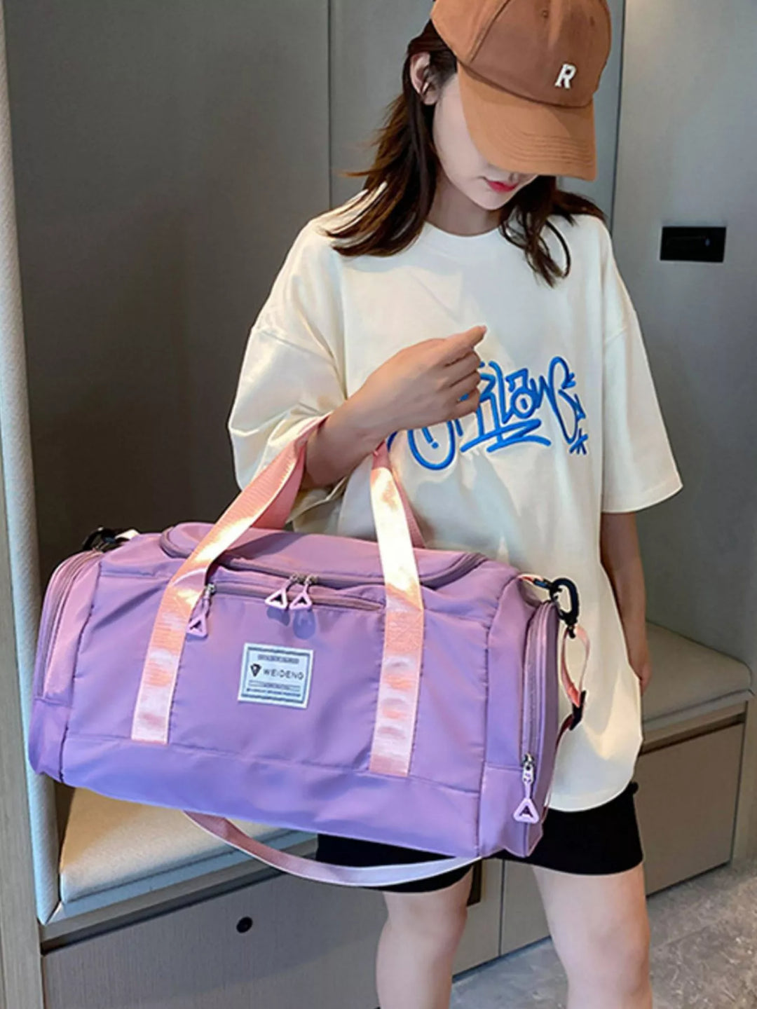 Oxford Cloth Large Capacity Travel Bag.