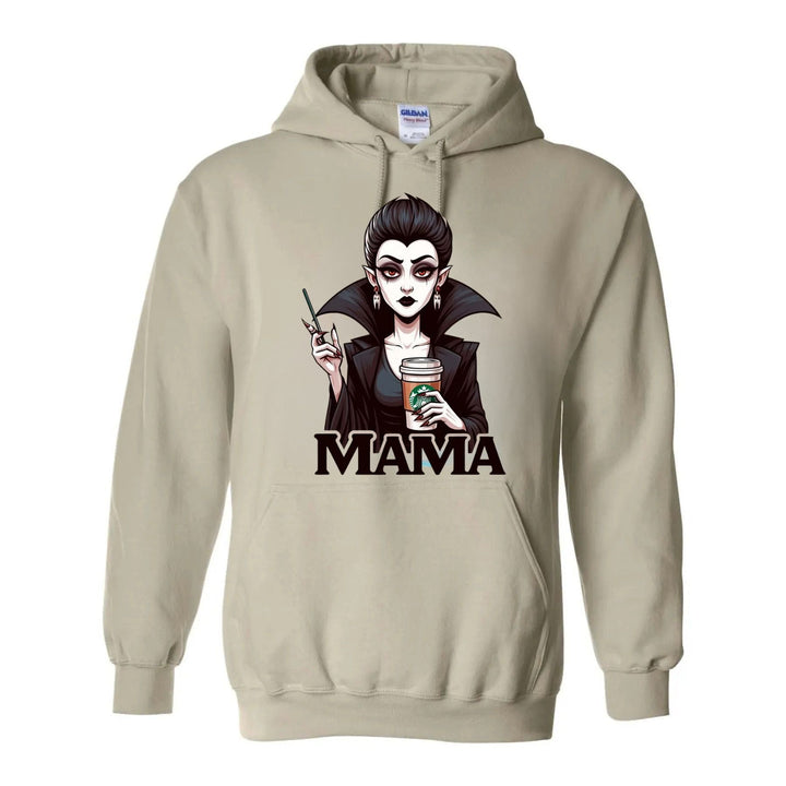 Spooky Mama Movies Characters Hoodie – Cool Halloween Pullover for Moms, Cozy & Funny Horror Film Fan Gift
