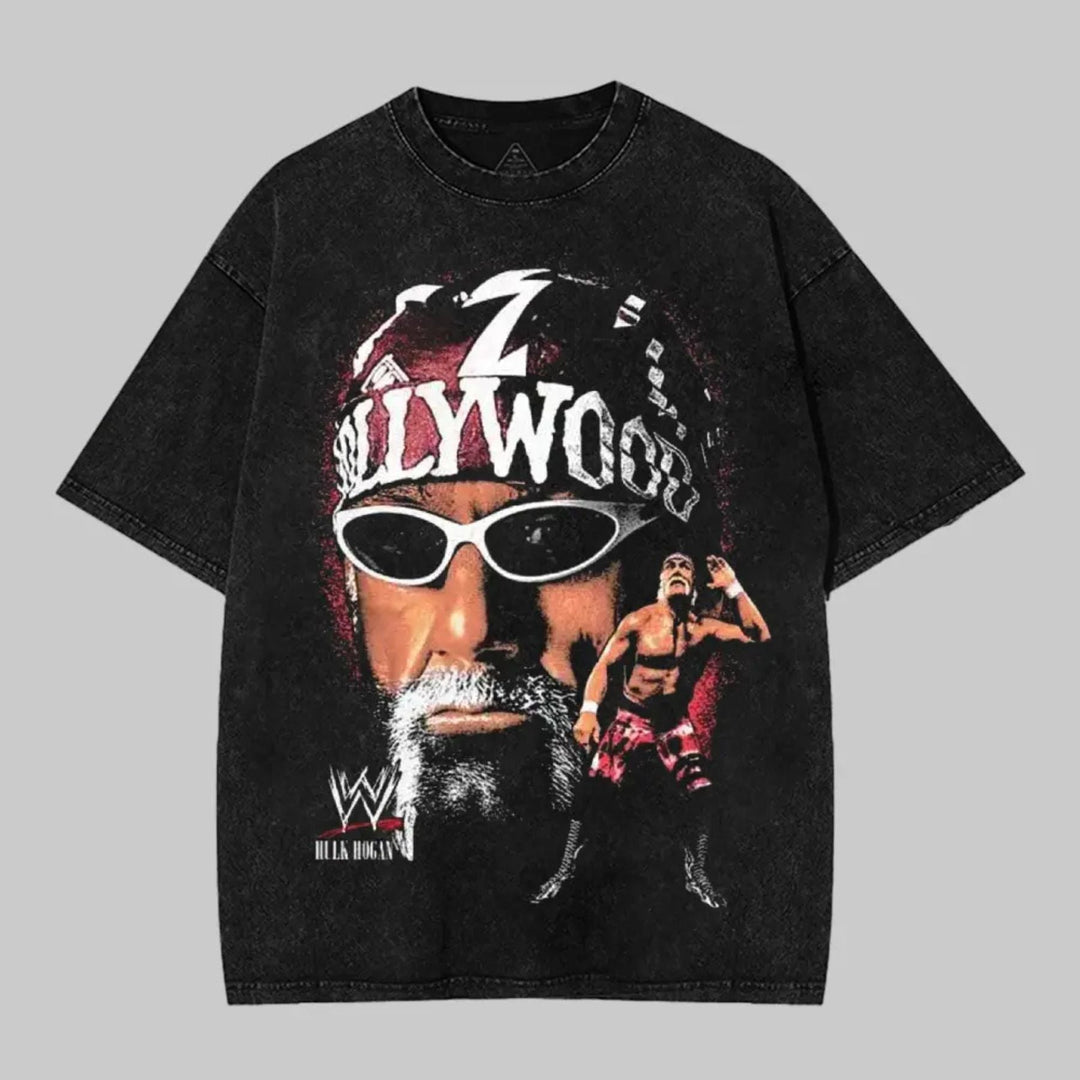 Retro NWO Hulk Hogan T-Shirt - Vintage Wrestling Tee, NWO 90s WWF Throwback