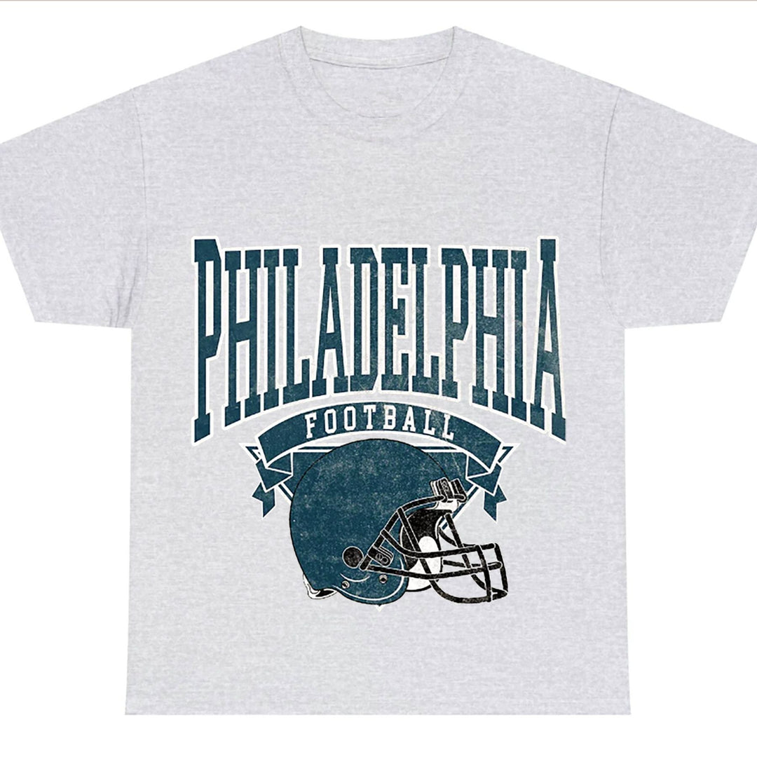 Football Fan Graphic T-Shirt - Customizable Team Apparel