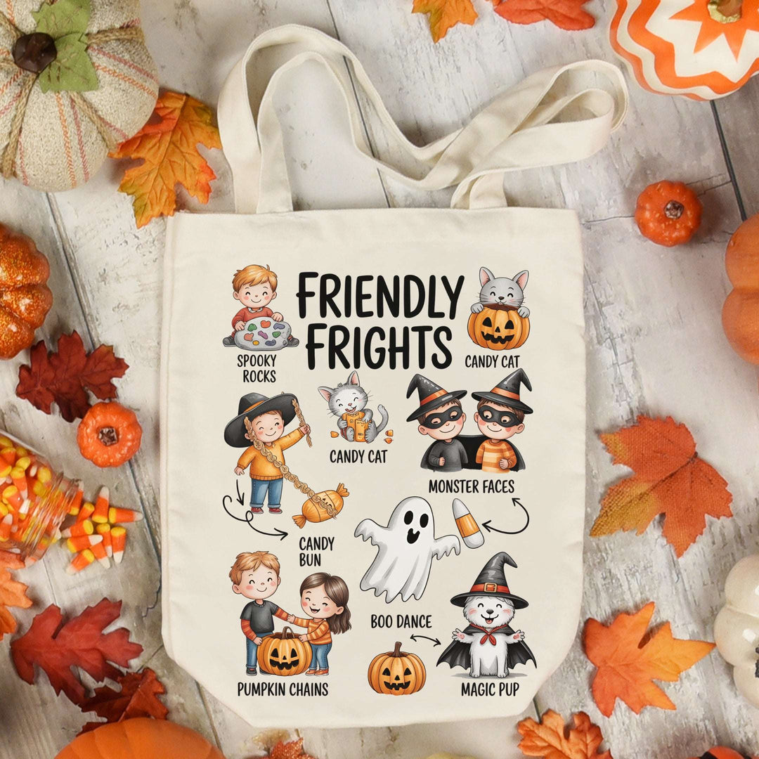 Friendly Frights Tote Bag