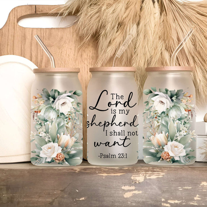 Bible Verse Scripture Cup, Mug & Tumbler with Lid & Straw – Floral Christian Gift for Her