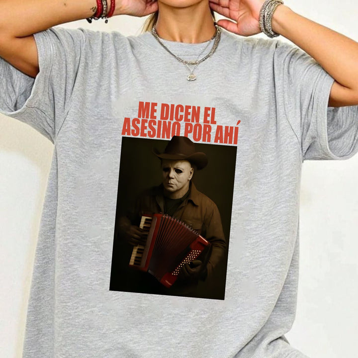 Miguel do Acordeon T-Shirt - Forró & Brazilian Music Fan Tee, Accordion Graphic