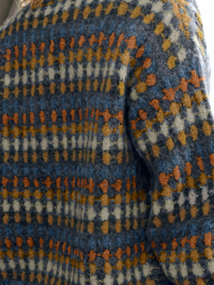 V-Neck Button Down Knit Cardigan