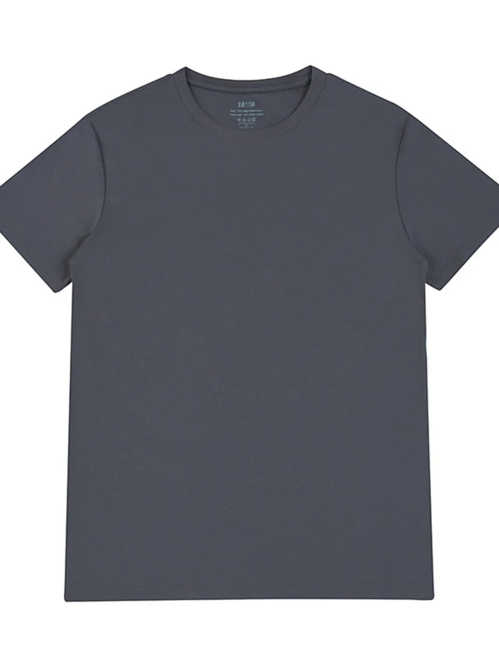 Men's Full Size Round Neck Short Sleeve T-Shirt Plus Size