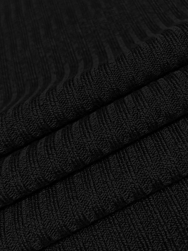 Button-Detail Dropped Shoulder Top