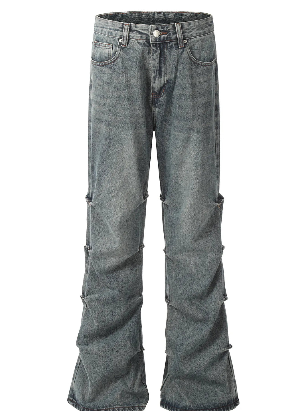 Men's Vintage Washed Flare Jeans