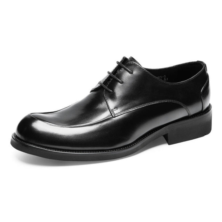 Genuine Leather Breathable Business Mens Large-Size Shoes