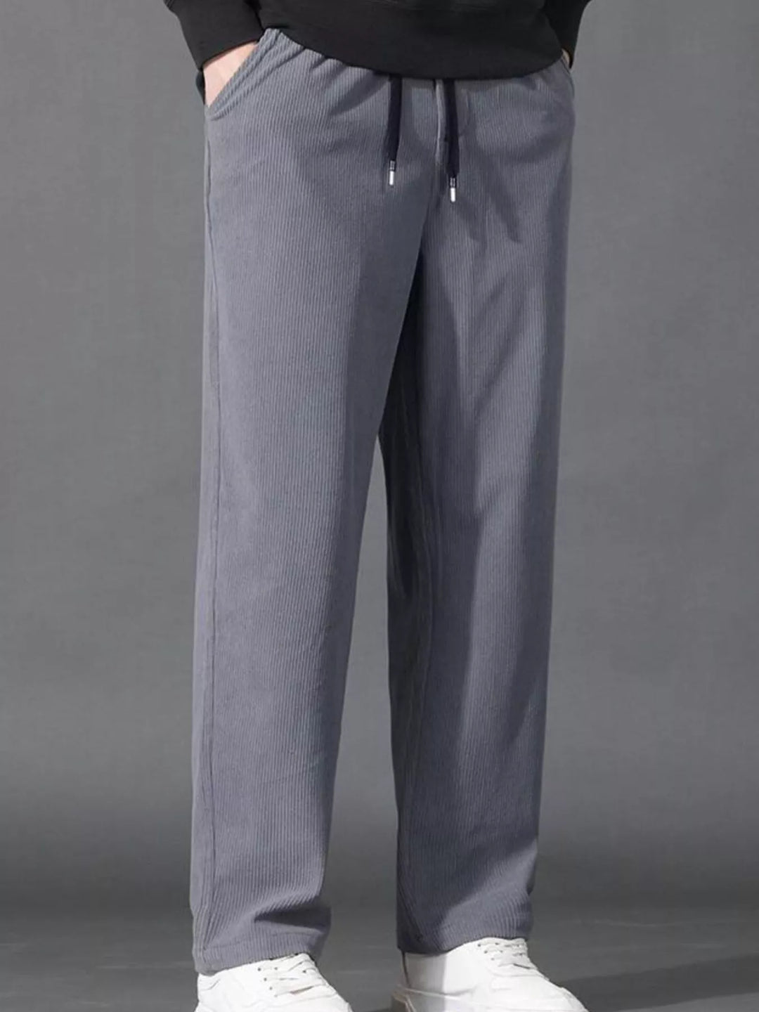 Men's Plus Size Drawstring Loose Fit Pants