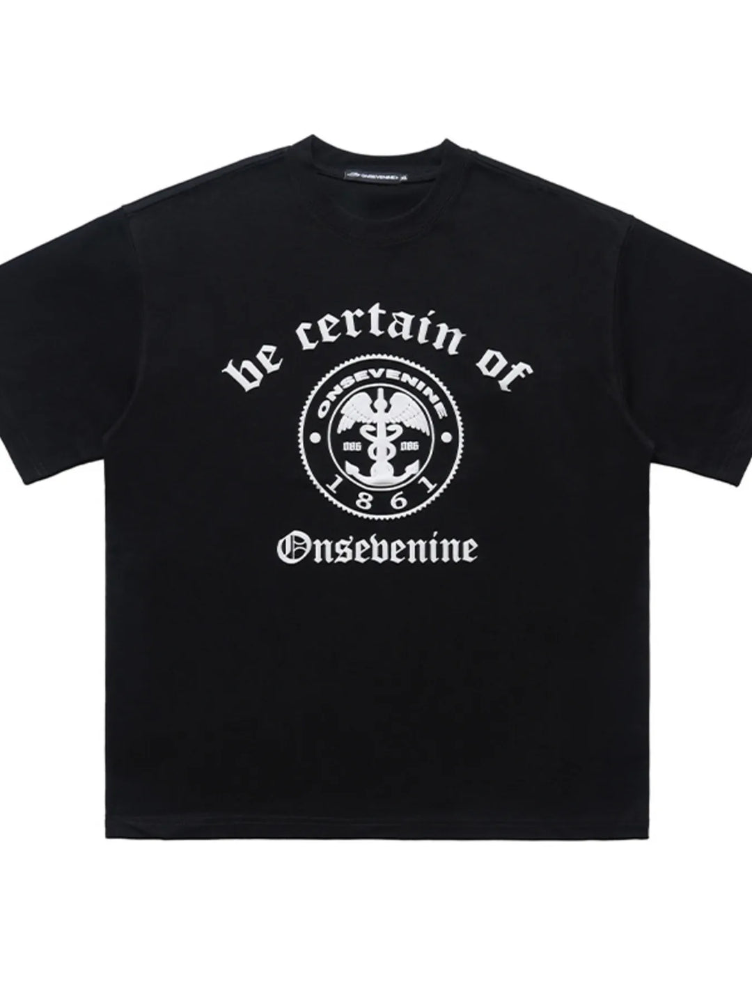 Men's Graphic Round Neck Oversized T-Shirt