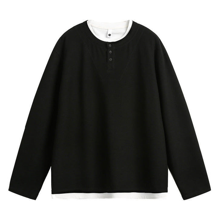 Henrys Mens Loose-fitting Long-sleeve Undershirt