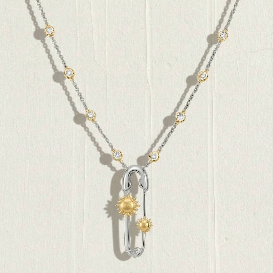 Fashionable Pin-shaped Necklace For Women